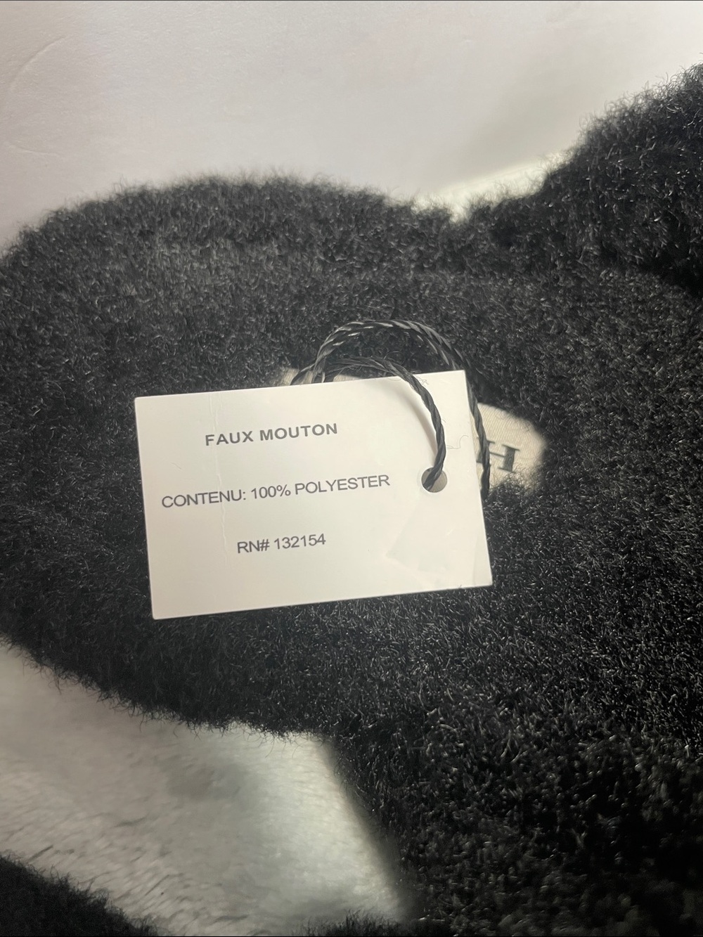 NWOT Coach Sherpa & Suede Signature Flat Mule - Picture 3 of 12